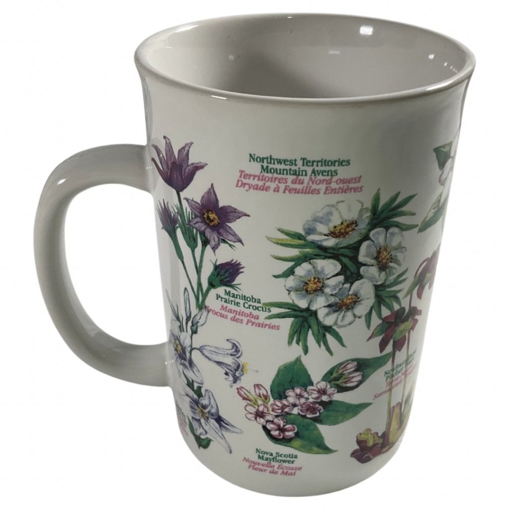 Canada Provincial & Territorial Flower Mug